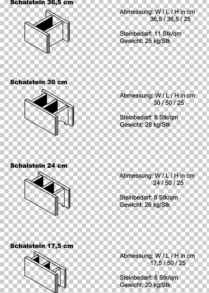 Concrete Masonry Unit Formwork Furniture PNG, Clipart, Angle, Area, Black And White, Computer Hardware, Concrete Free PNG Download