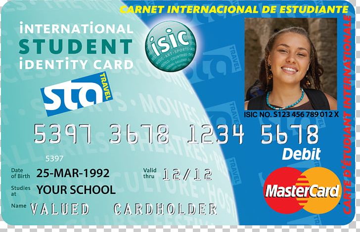 International Student Identity Card Mastercard Discounts And Allowances Travel PNG, Clipart, Advertising, Bank, Banner, Brand, Credit Card Free PNG Download