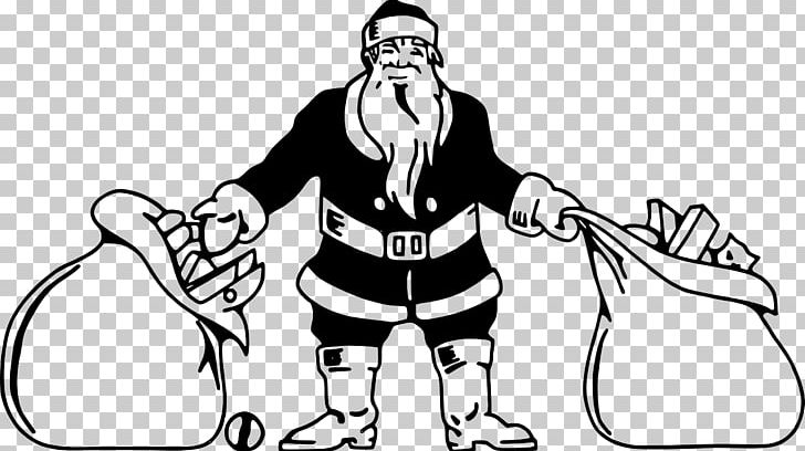 Santa Claus Christmas PNG, Clipart, Arm, Black, Cartoon, Christmas, Christmas Elf Free PNG Download