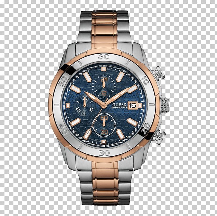 Analog Watch Guess Chronograph Watch Strap PNG, Clipart, Accessories, Analog Watch, Bracelet, Brand, Brown Free PNG Download