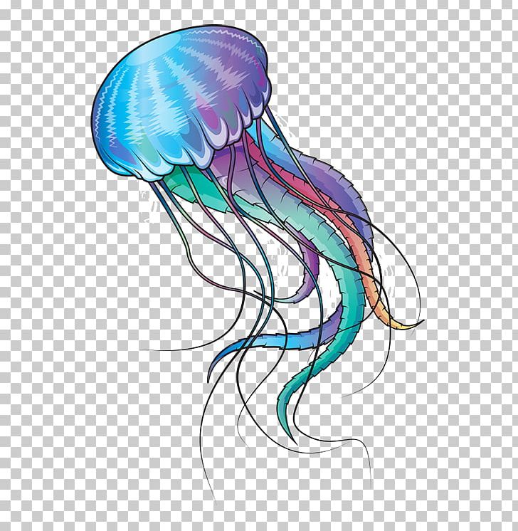 Blue Jellyfish Marine Invertebrates Ocean PNG, Clipart, Art, Blue, Blue Jellyfish, Blue Rose, Coast Free PNG Download
