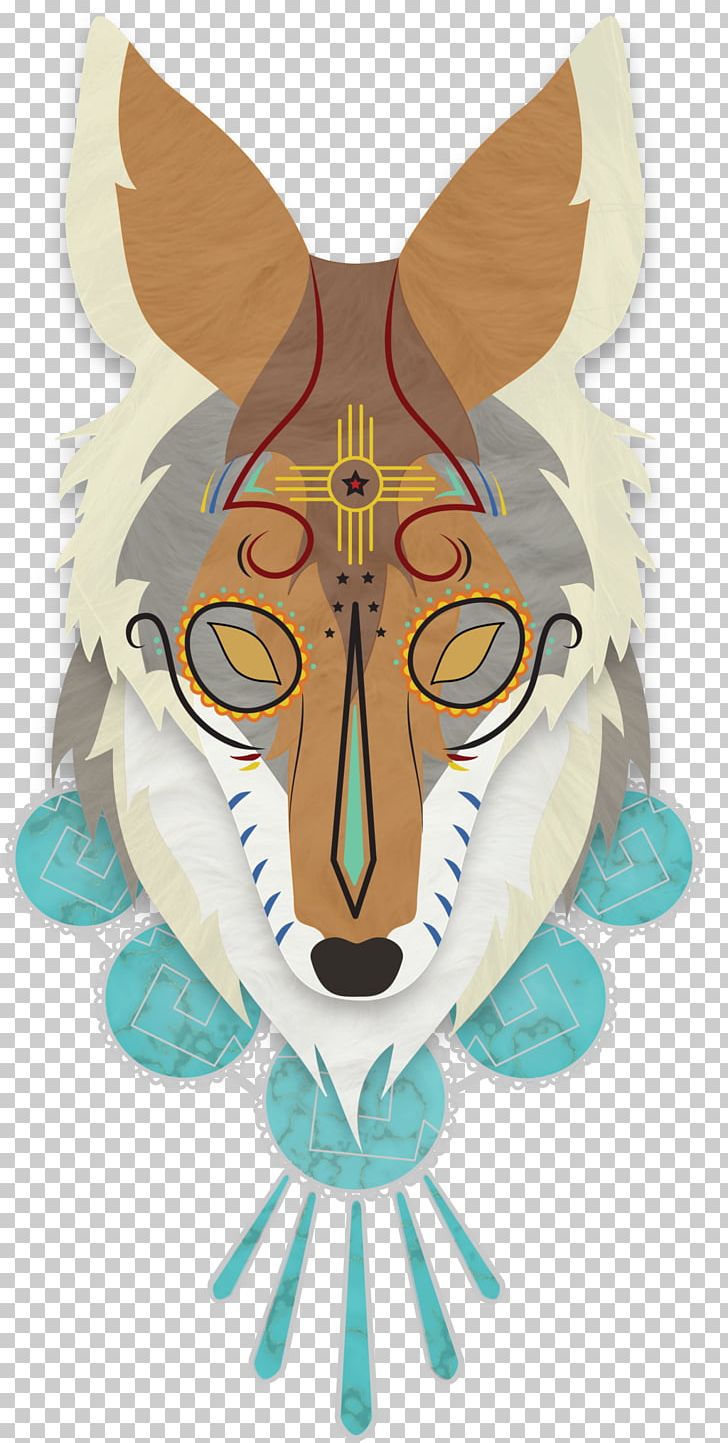 Coyote Dog Day Of The Dead Death PNG, Clipart, Art, Canidae, Coyote, Day Of The Dead, Death Free PNG Download