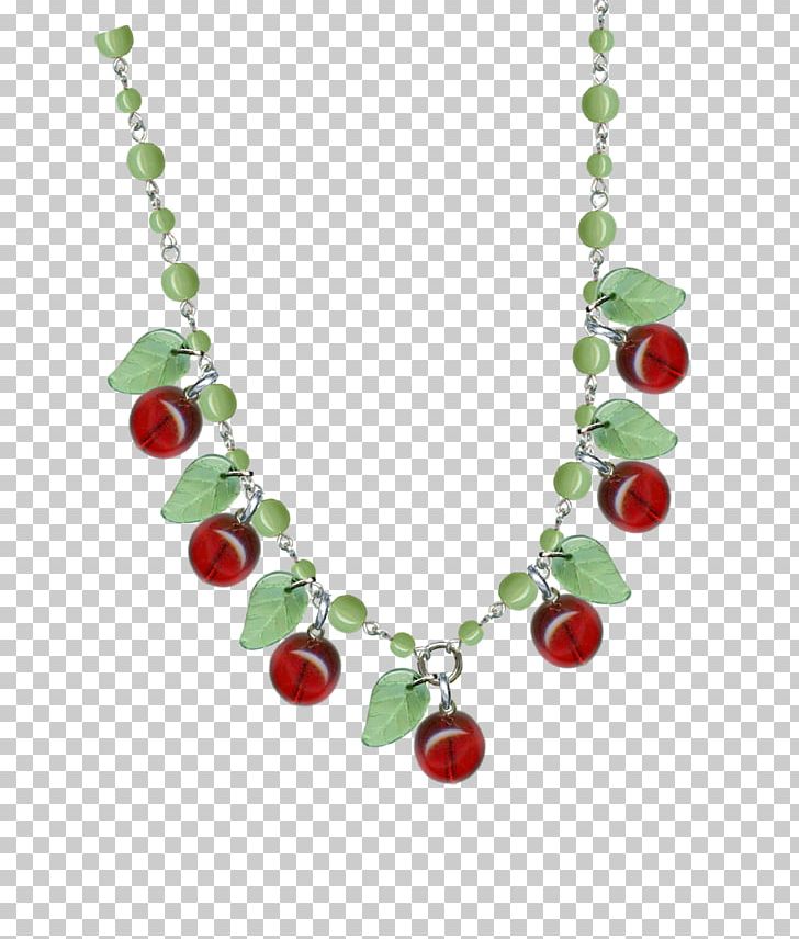 Necklace Glass Beadmaking Jewellery Clothing Accessories PNG, Clipart, Bead, Beadwork, Body Jewelry, Charms Pendants, Cherry Free PNG Download