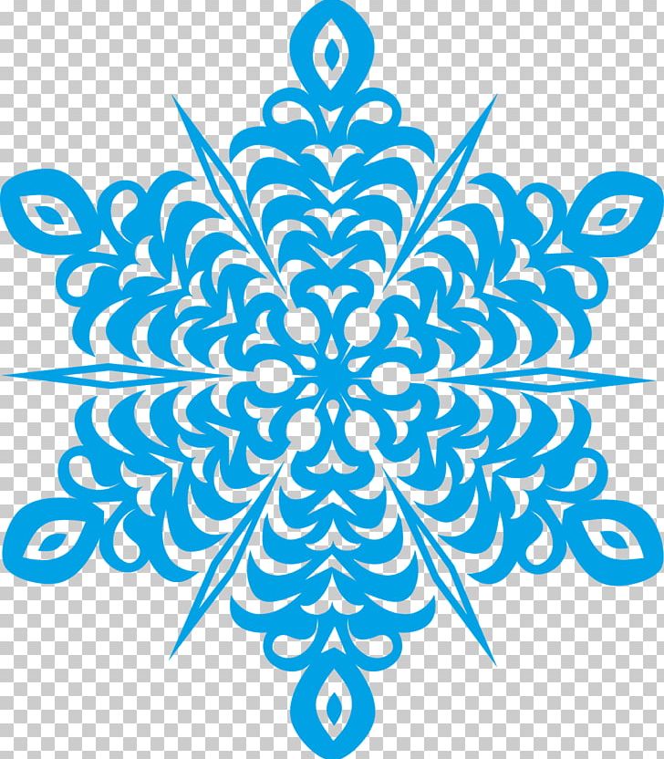 Snowflake Fractal PNG, Clipart, Area, Black And White, Blue, Circle, Designer Free PNG Download