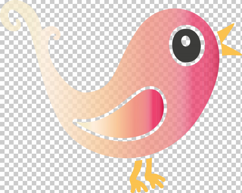 Pink Cartoon Bird Beak Water Bird PNG, Clipart, Beak, Bird, Cartoon, Cartoon Bird, Paint Free PNG Download