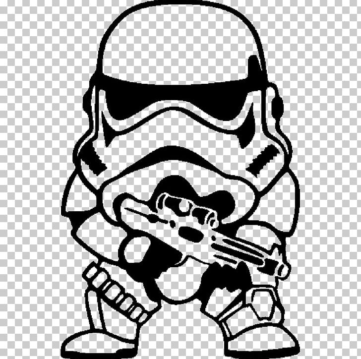 Stormtrooper Star Wars Chibi Yoda Drawing PNG, Clipart, Art, Artwork, Black, Black And White, Bone Free PNG Download