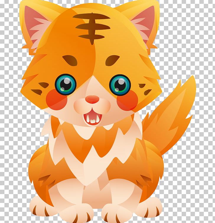 Kitten Whiskers Cat Felidae Tiger PNG, Clipart, Animals, Big Cats, Carnivoran, Cartoon, Cat Like Mammal Free PNG Download