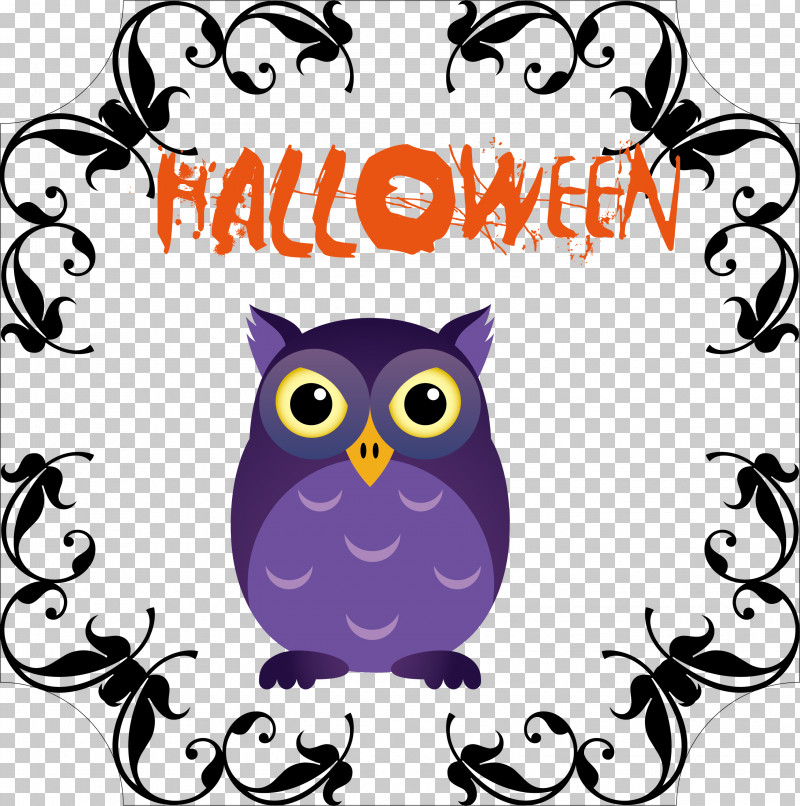 Happy Halloween PNG, Clipart, Beak, Biology, Bird Of Prey, Birds, Cartoon Free PNG Download
