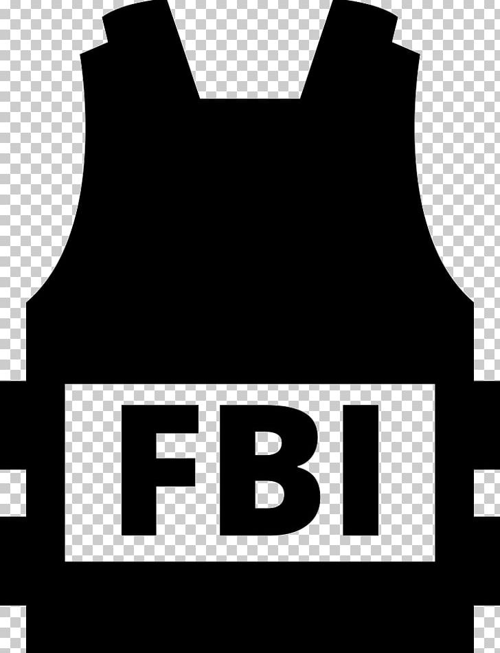 Federal Bureau Of Investigation Gilets Bullet Proof Vests Bulletproofing PNG, Clipart, Black, Black And White, Brand, Computer Icons, Encapsulated Postscript Free PNG Download