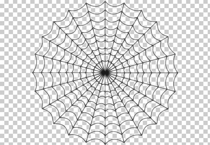 Spider Web Spider-Man Computer Icons PNG, Clipart, Angle, Area, Black And White, Circle, Coloring Book Free PNG Download