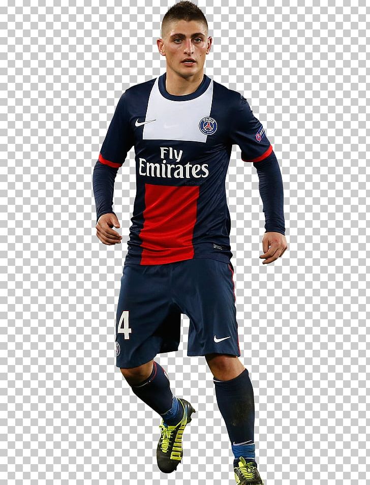 Marco Verratti Football Player Sport Associação Amigos Do Marreco Futsal PNG, Clipart, Blue, Clothing, Football, Football Player, Futsal Free PNG Download