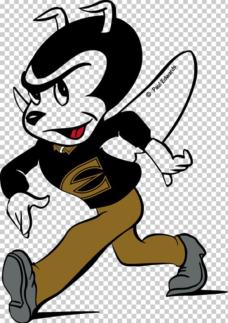 Emporia State University Emporia State Hornets Football Pittsburg State University Corky The Hornet Mid-America Intercollegiate Athletics Association PNG, Clipart, Bachelors Degree, Cartoon, Fictional Character, Line, Mammal Free PNG Download