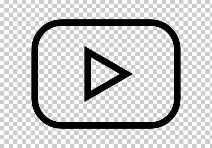 YouTube Computer Icons Logo PNG, Clipart, Angle, Area, Black, Black And White, Button Free PNG Download
