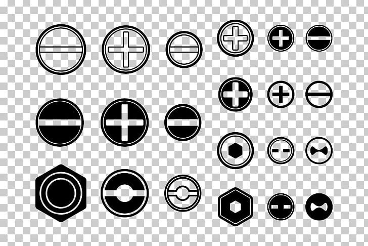 Screw Bolt Nut Nagelschraube PNG, Clipart, Black And White, Bolt, Brand, Circle, Computer Icon Free PNG Download