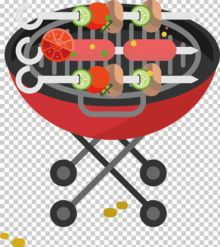Barbecue Grill Flat Design Vecteur Illustration PNG, Clipart, Barbecue, Barbecue Chicken, Barbecue Food, Barbecue Party, Barbecue Sauce Free PNG Download