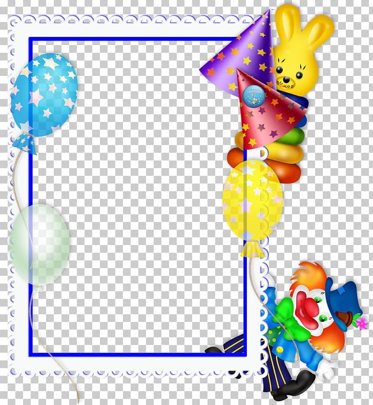 Frame Birthday Party PNG, Clipart, Area, Art, Baby Toys, Balloon, Birthday Free PNG Download