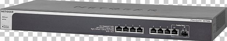 NETGEAR Layer 2 Unmanaged Plus Switch 10 GBASE 10 Gigabit Ethernet Network Switch Link Aggregation PNG, Clipart, Audio, Audio Equipment, Audio Receiver, Computer Network, Electronics Accessory Free PNG Download