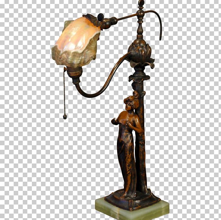 LED Lamp Art Bronze Sculpture Glass PNG, Clipart, Antique, Art, Art Nouveau, Brass, Bronze Free PNG Download