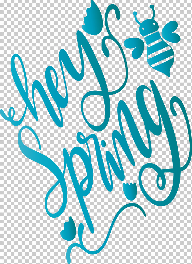 Hello Spring Spring PNG, Clipart, Calligraphy, Hello Spring, Spring, Teal, Text Free PNG Download