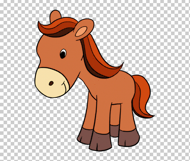 Cartoon Horse Animal Figure Pony Sorrel PNG, Clipart, Animal Figure, Cartoon, Colt, Foal, Horse Free PNG Download