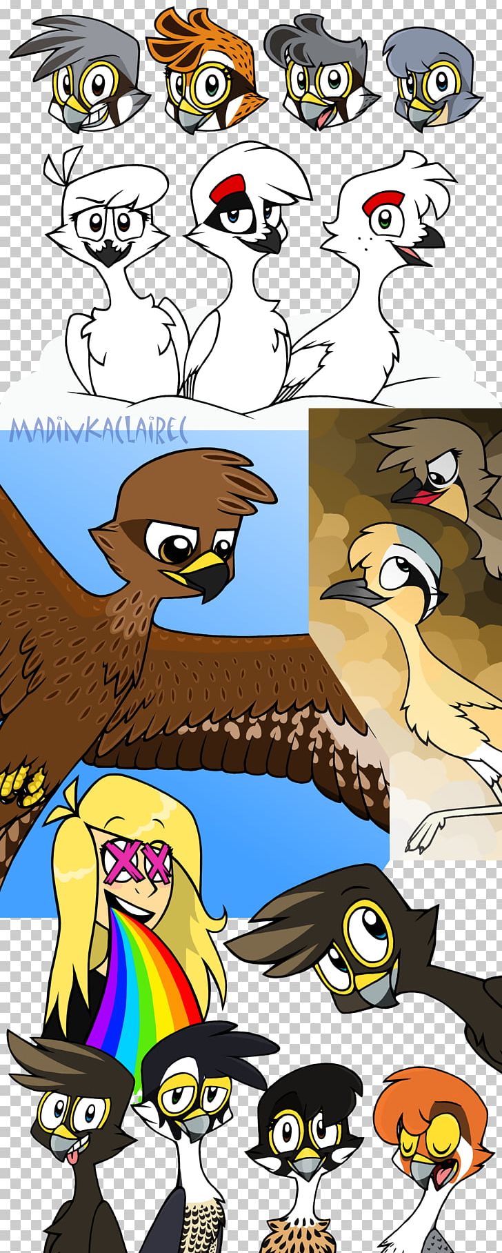 Drawing Cartoon Fluttershy Once-ler PNG, Clipart, Art, Beak, Bird, Bird Of Prey, Cartoon Free PNG Download
