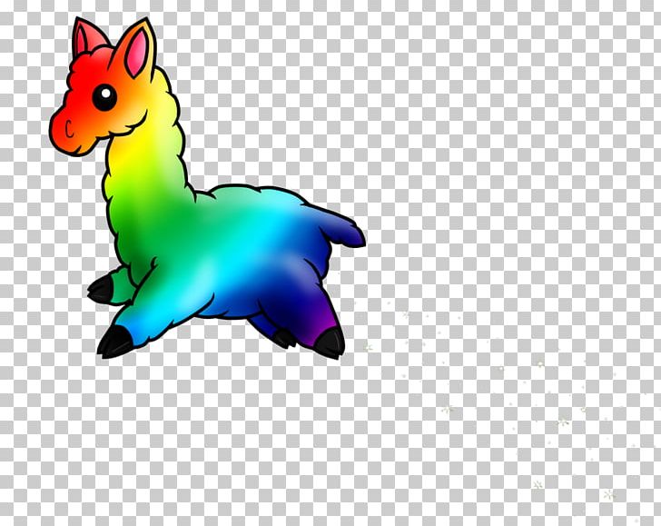 Llama Drawing Cartoon Rainbow Dash Alpaca PNG, Clipart, Animal Figure, Animation, Art, Beak, Carnivoran Free PNG Download