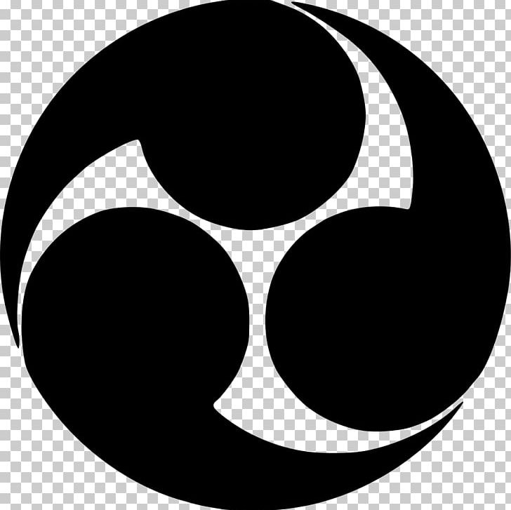 Ryukyu Kingdom Tomoe Kobayakawa Clan Symbol Mitsudomoe PNG, Clipart, Axe, Axe Logo, Black, Black And White, Brands Free PNG Download