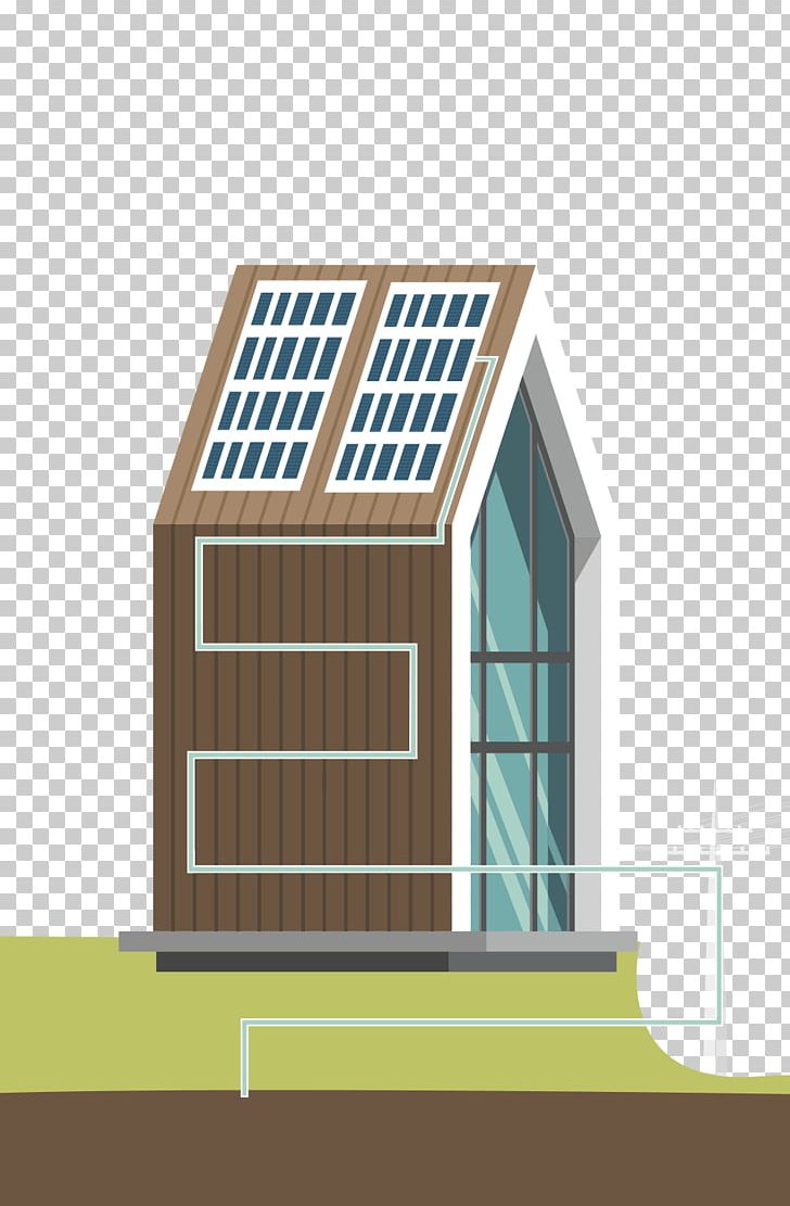 Solar Power Solar Energy Solar Panels House PNG, Clipart, Angle, Building, Cladding, Daylighting, Elevation Free PNG Download