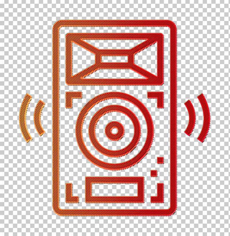 Speakers Icon Punk Rock Icon Eletronics Icon PNG, Clipart, Eletronics Icon, Line, Punk Rock Icon, Rectangle, Sign Free PNG Download