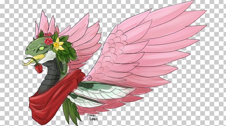 Legendary Creature Anime Petal Flowering Plant PNG, Clipart, Anime, Bird, Cartoon, Feather, Fictional Character Free PNG Download
