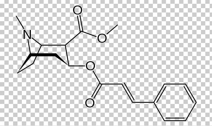 Methylecgonine Cinnamate Tropane Alkaloid Cocaethylene Erythroxylum Coca PNG, Clipart, Alkaloid, Angle, Area, Benzoylecgonine, Black And White Free PNG Download
