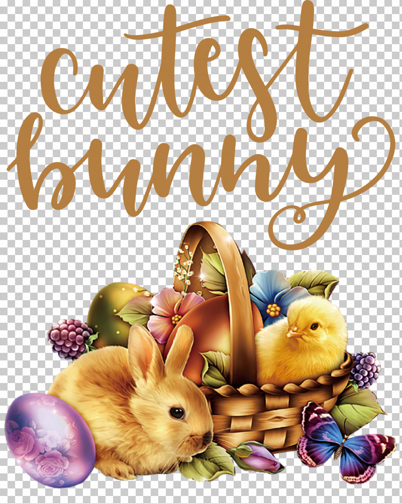 Cutest Bunny Happy Easter Easter Day PNG, Clipart, Chocolate Bunny, Cutest Bunny, Easter Basket, Easter Bunny, Easter Day Free PNG Download