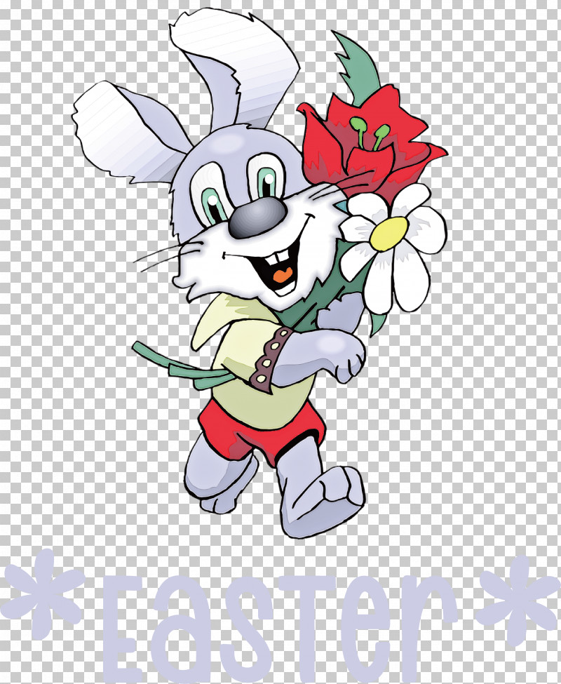 Easter Bunny Easter Day PNG, Clipart, Cartoon, Easter Bunny, Easter Day, Flower, Flower Bouquet Free PNG Download