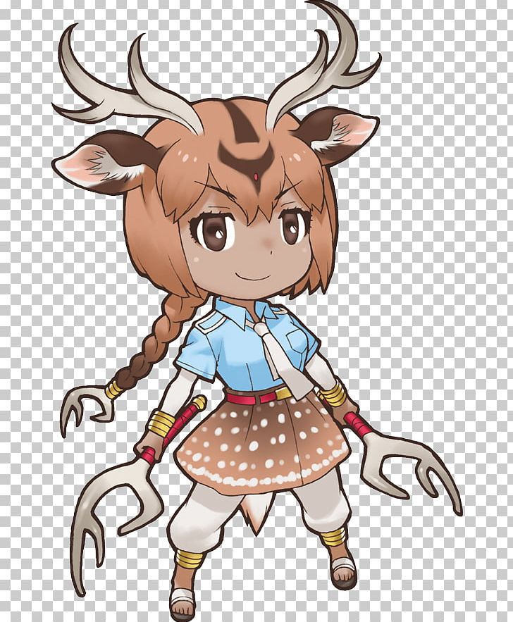 Kemono Friends Yezo Sika Deer Chital Fennec Fox PNG, Clipart,  Free PNG Download