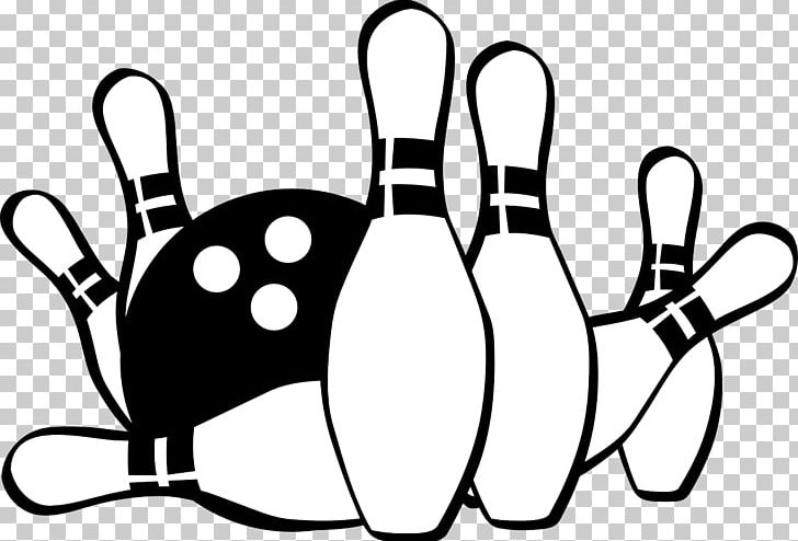 Bowling Pin Bowling Ball PNG, Clipart, Artwork, Ball, Black, Black And White, Bowl Free PNG Download