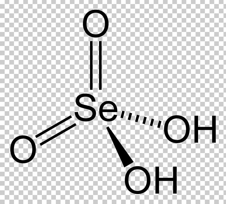 Selenic Acid Chemistry Sulfuric Acid Perchlorate PNG, Clipart, Acid, Angle, Area, Black And White, Body Jewelry Free PNG Download