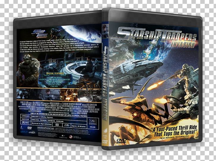 DVD Multimedia Pier 1 Imports Starship Troopers: Invasion PNG, Clipart, Dvd, Movies, Multimedia, Pier 1 Imports, Shinji Aramaki Free PNG Download