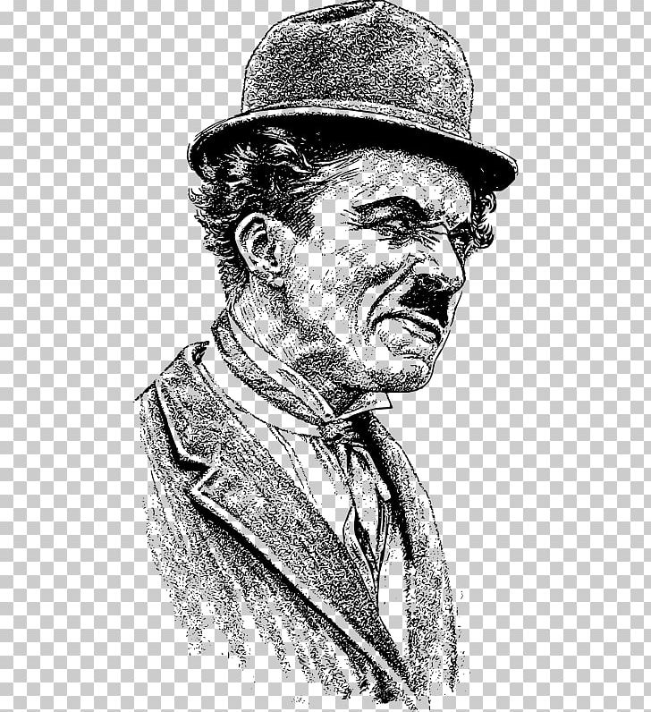 Black And White Drawing Art Sketch PNG, Clipart, Art, Artwork, Black And White, Cartoon, Charlie Chaplin Free PNG Download