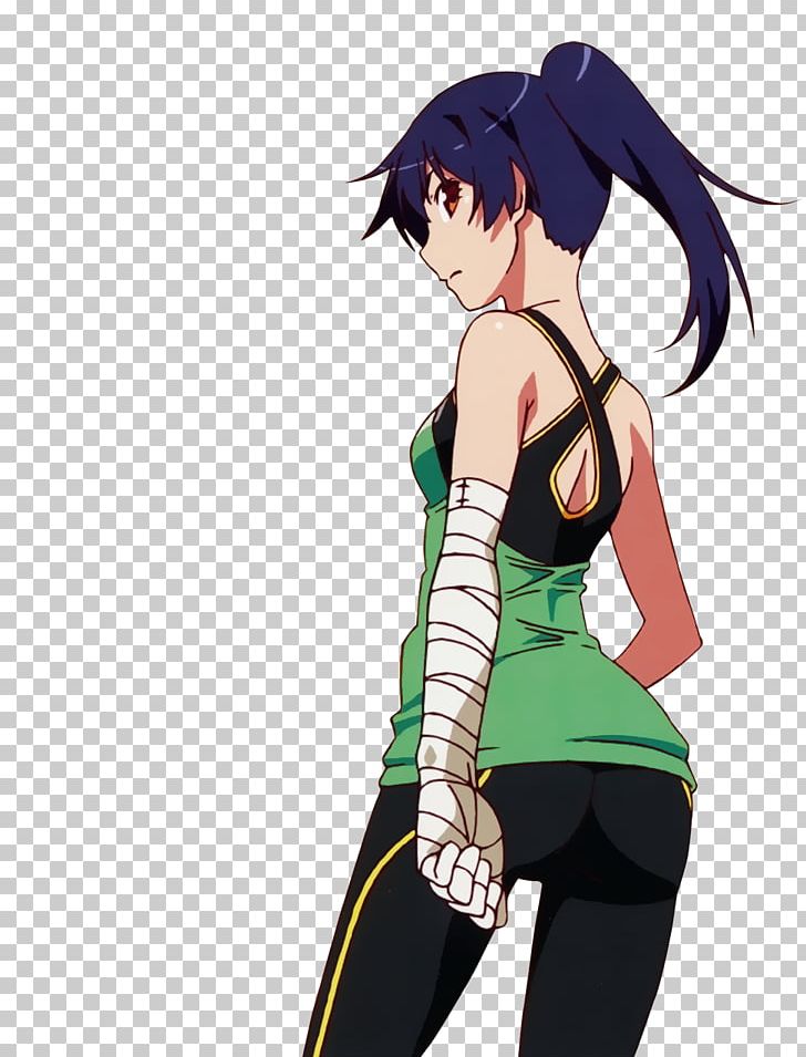 Anime Monogatari Series Manga PNG, Clipart, Anime, Arm, Bakemonogatari, Black Hair, Brown Hair Free PNG Download