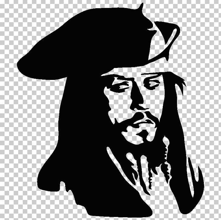 Jack Sparrow Davy Jones Sticker Pirates Of The Caribbean PNG, Clipart, Art, Artwork, Black, Black And White, Dav Free PNG Download