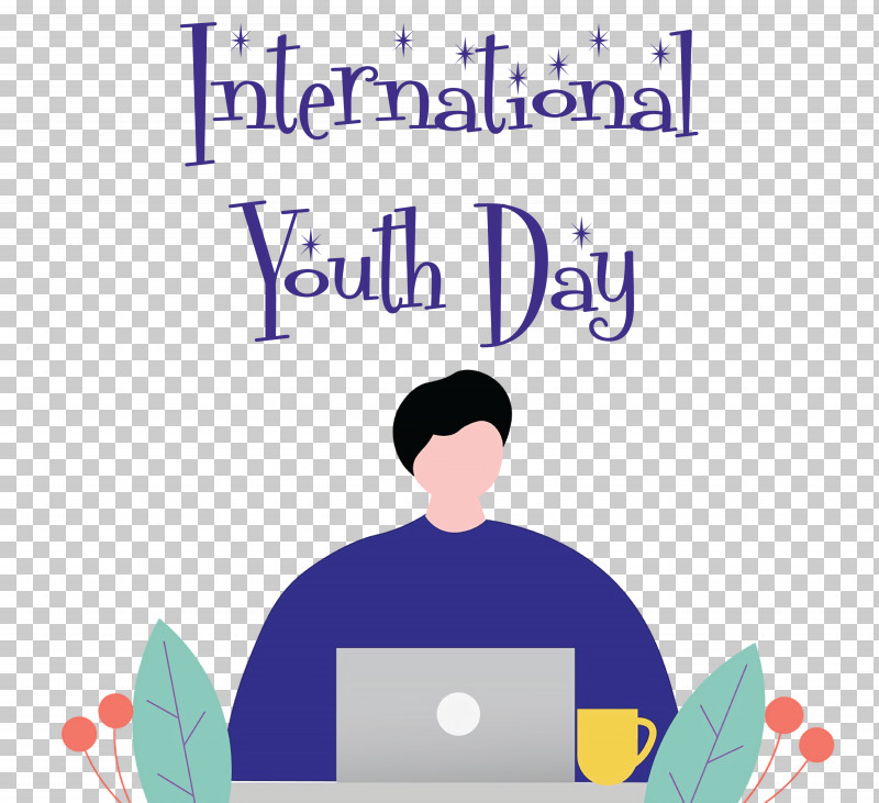 International Youth Day Youth Day PNG, Clipart, Behavior, Cartoon, Geometry, Happiness, Human Free PNG Download