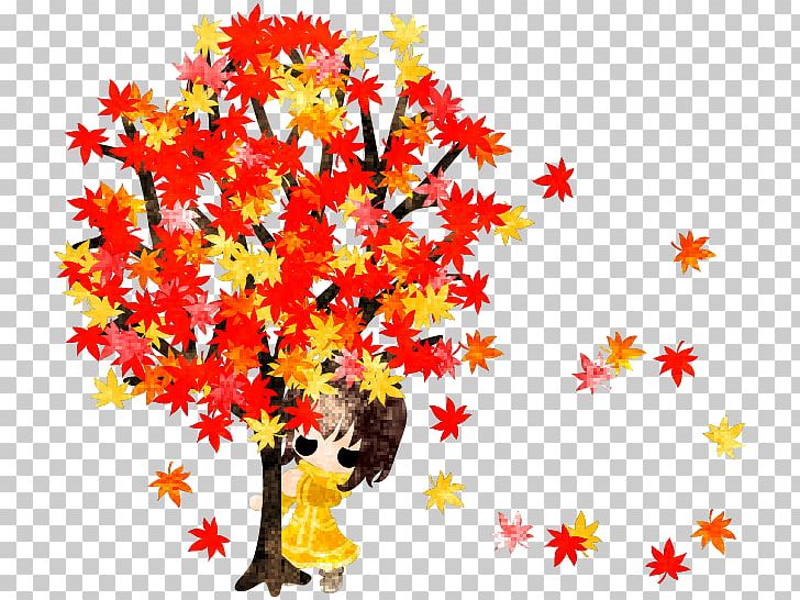 Autumn Stock Illustration Graphics Photography PNG, Clipart, Autumn, Autumn Girl, Autumn Leaf Color, Branch, Chrysanths Free PNG Download