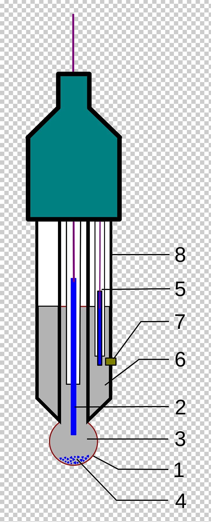 Glass Electrode PH Meter Silver Chloride Electrode PNG, Clipart, Angle, Area, Buffer Solution, Diagram, Electrochemistry Free PNG Download