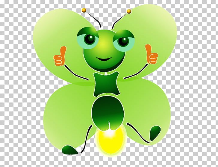 Butterfly Cartoon Light PNG, Clipart, Animal, Animals, Arthropod, Background Green, Bee Free PNG Download