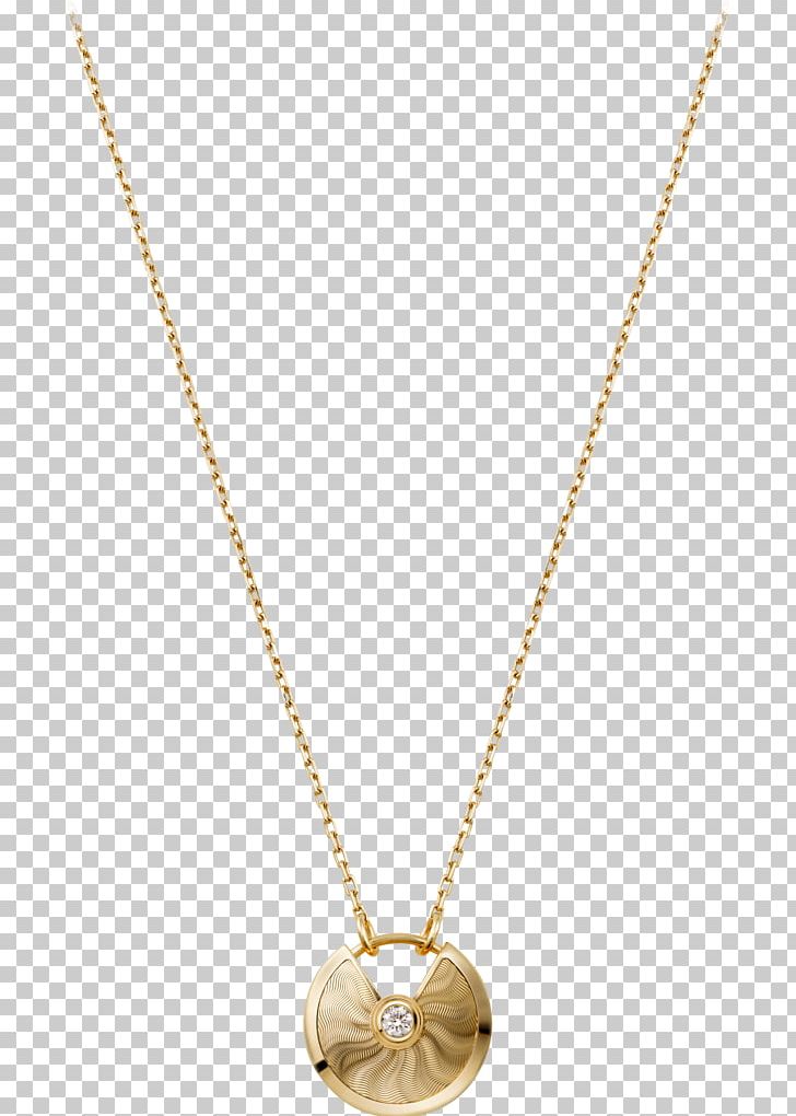 Necklace Cartier Amulet Charms & Pendants Colored Gold PNG, Clipart, Amp, Amulet, Body Jewelry, Brilliant, Cartier Free PNG Download