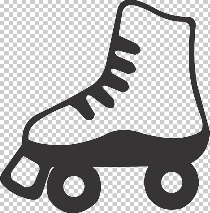 Quad Skates Roller Skating Ice Skating Ice Skates PNG, Clipart, Black, Black And White, Footwear, Hockey, Ice Skates Free PNG Download