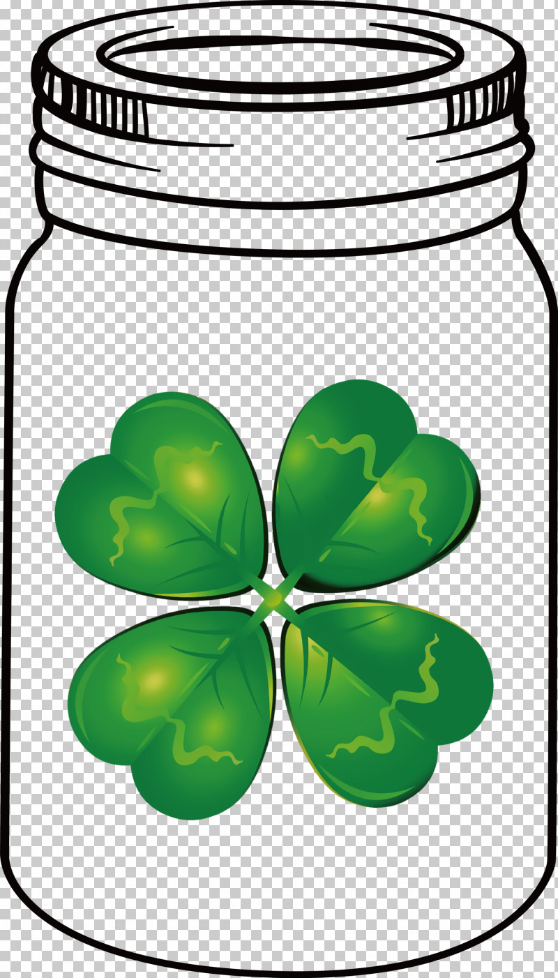 St Patricks Day Mason Jar PNG, Clipart, Biology, Green, Leaf, Mason Jar, Meter Free PNG Download