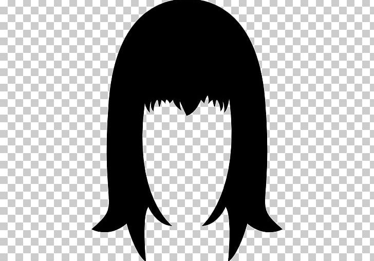 Bangs Computer Icons PNG, Clipart, Bangs, Black, Black And White, Braid, Circle Free PNG Download