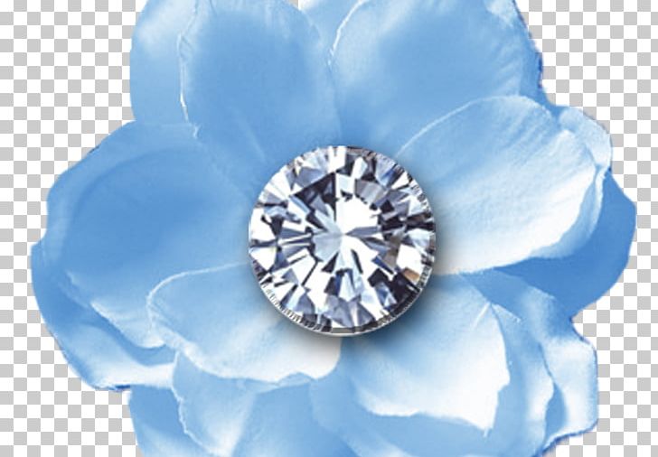 Blue Petal Scrapbooking Diamond Flower PNG, Clipart, Blue, Crystal, Cut Flowers, Diamond, Digital Scrapbooking Free PNG Download