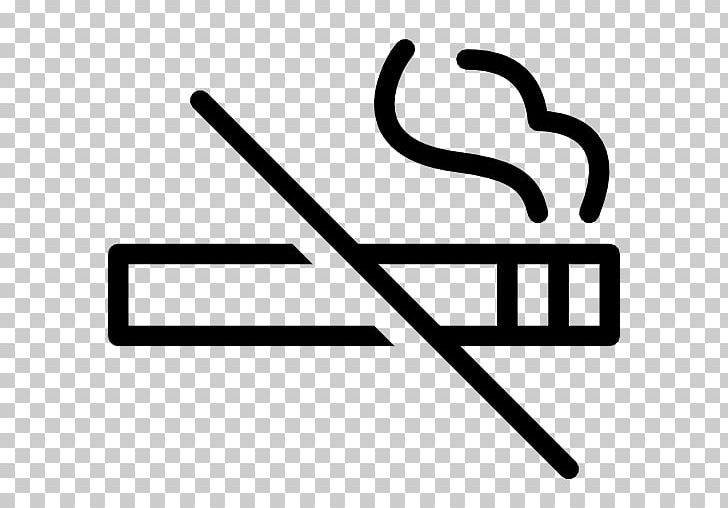 Computer Icons Smoking Ban Cigarette Tobacco Smoking PNG, Clipart, Black And White, Brand, Cigarette, Computer Icons, Download Free PNG Download